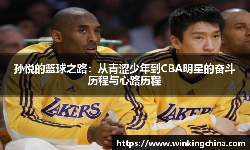 孙悦的篮球之路：从青涩少年到CBA明星的奋斗历程与心路历程